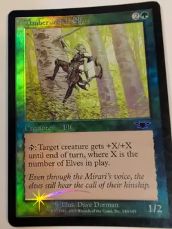Timberwatch Elf MTG Legions Foil MP - Image 1