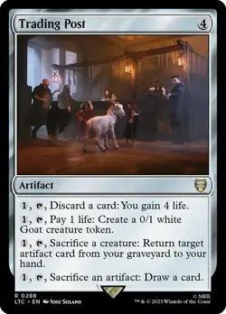 Near Mint, English - 1 x MTG Trading Post Commander: Lord of the Rings: Tales of - Image 1