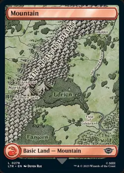 Hero Deal, English - 2 x MTG Mountain (0278) The Lord of the Rings: Tales of Mid - Image 1