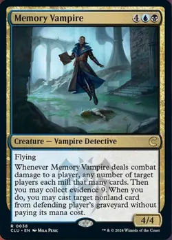 Near Mint, English - 1 x MTG Memory Vampire Ravnica: Clue Edition - Image 1