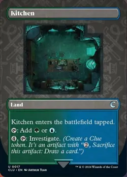 Hero Deal, English - 4 x MTG Kitchen - Borderless Ravnica: Clue Edition - Image 1