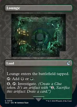 Hero Deal, English - 4 x MTG Lounge - Borderless Ravnica: Clue Edition - Image 1