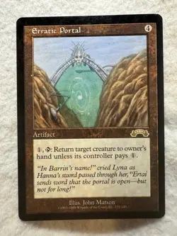 MTG - Erratic Portal - Exodus - NM - Free Shipping! - Image 1