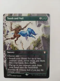 Tooth and Nail (Borderless) Commander Masters Regular - Image 1