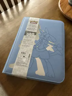 Ultra Pro Elite Series - Lucario - 9 Pocket Zippered Pro-Binder Pokemon Cards - Image 1