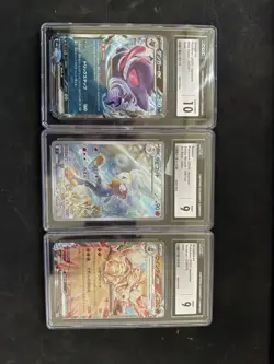 Gengar Raboot Arcanine Graded Slabs Pokemon Japanese Art Rare Holo - Image 1