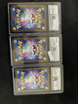 Gengar Raboot Arcanine Graded Slabs Pokemon Japanese Art Rare Holo - Image 2