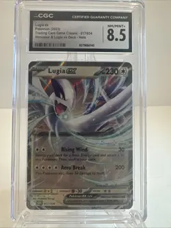 2023 Pokemon TCG Classic Venusaur & Lugia ex Deck #017 Lugia ex CGC 8.5 - Image 1