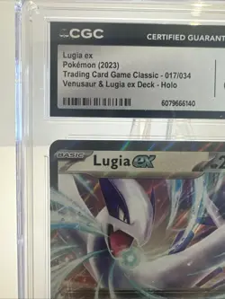 2023 Pokemon TCG Classic Venusaur & Lugia ex Deck #017 Lugia ex CGC 8.5 - Image 5