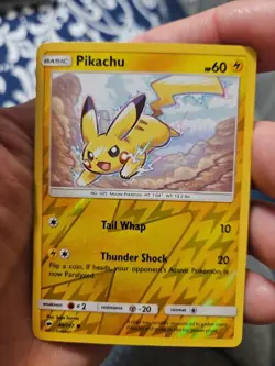 Pikachu 40/147 Common - Pokemon TCG SM: Burning Shadows - Reverse Holo (NM) - Image 2