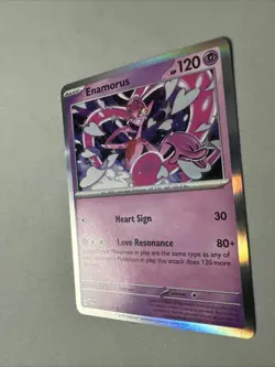Pokemon TCG * SV Twilight Masquerade * 93/167 Enamorus Holo Rare * FRESH PK - Image 2