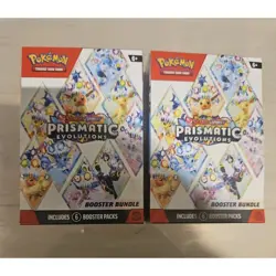 Pokemon TCG Prismatic Evolution Booster Bundle X2 New & Sealed - Image 1