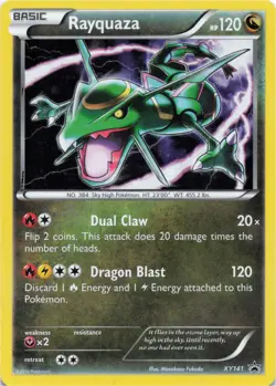 Pokemon - Rayquaza #XY141 - XY Promos Holo - Image 1