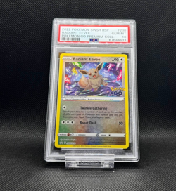 2022 POKEMON SWSH BLACK STAR PROMO #230 RADIANT EEVEE PSA 10 - Image 1