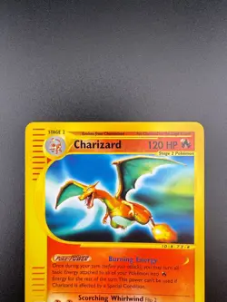 Pokemon Charizard Reverse Holo Rare 2002 Expedition 06/165 Near Mint - Image 4
