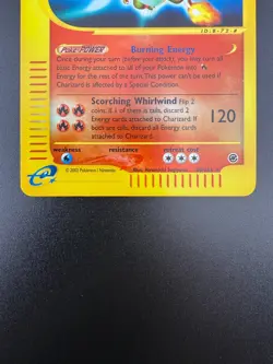 Pokemon Charizard Reverse Holo Rare 2002 Expedition 06/165 Near Mint - Image 5