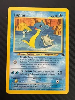 Pokemon TCG Lapras Southern Islands 12/18 Regular VLP - Image 1