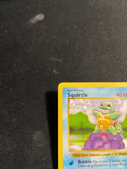 Squirtle #63/102 - Base Set -SHADOWLESS Common Pokemon TCG 1999 (LP) - Image 2