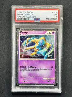 2011 Pokemon Deoxys SL1 Call of Legends Holo Shiny Secret PSA 7 NM - Image 1