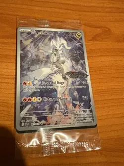Pokemon TCG Journey Together N's Reshiram Stamped Promo 167/159 - Image 1