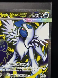 Pokemon Mega Absol ex 161/132 Mega Evolution Ultra Rare Full Art Holo Near Mint - Image 3