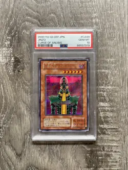 PSA10 YuGiOh Secret Rare Jinzo CA-00 - Image 1