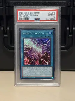 PSA 10 GEM MT 1st Ed 2025 Yu-Gi-Oh! Seventh Tachyon #MZTM-EN016 - Image 3