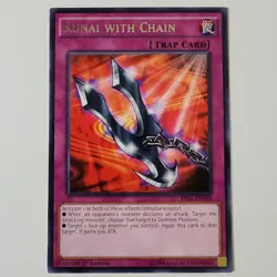 Kunai with Chain - MIL1-EN048 - NM/VLP - Rare - 1st ed - Yugioh - Image 1