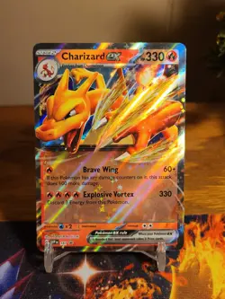 Charizard EX 161 Sv: Scarlet & Violet Promo Holo Pokemon TCG Card - Image 1
