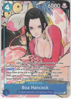 Boa Hancock (Illustration Box Vol.1) SR One Piece Promotion Cards ST17-004 LP-NM - Image 1