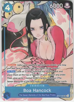 Boa Hancock (Illustration Box Vol.1) SR One Piece Promotion Cards ST17-004 LP-NM - Image 1