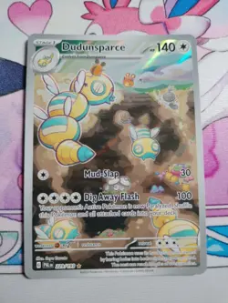 Dudunsparce 229/193 Paldea Evolved Full Art Ultra Rare Holo Pokemon Card NM - Image 1
