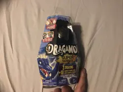 Dragamonz Super Series 3 Dragons + 18 Trading Cards New HTF 1 Window Egg Variant - Image 3
