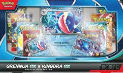 Pokemon Trading Card Game Greninja ex Kingdra ex Special Collection Box IN HAND - Image 1