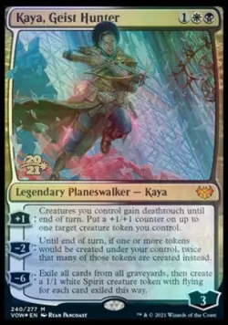 Kaya, Geist Hunter [Innistrad: Crimson Vow Prerelease Promos] - Image 1