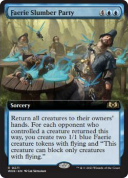 Faerie Slumber Party (Extended Art) [Wilds of Eldraine] - Image 1