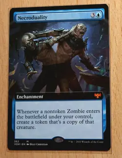 Mtg Magic: Nekrodualitat / NECRODUALITY, Zombies verdoppeln, English Mythic - Image 1