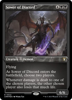 Sower of Discord (Foil Etched) [Commander Masters] - Image 1