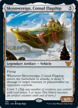 Skysovereign, Consul Flagship [Kamigawa: Neon Dynasty Commander] - Image 1