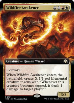 Wildfire Awakener (Extended Art) [March of the Machine Commander] - Image 1