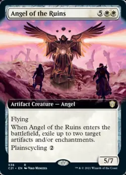 Angel of the Ruins (Extended Art) [Commander 2021] - Image 1