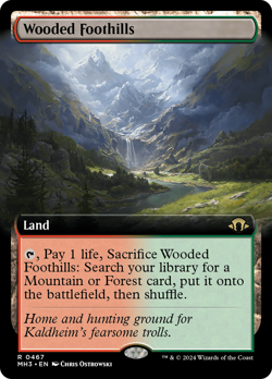 Wooded Foothills (Extended Art) [Modern Horizons 3] - Image 1