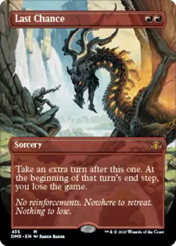Last Chance (Borderless Alternate Art) [Dominaria Remastered] - Image 1