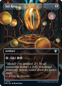 Sol Ring (Borderless Alternate Art) [Commander Masters] - Image 1