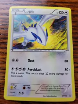 LUGIA XY156 Holo Black Star Promo Pokemon LP! - Image 1