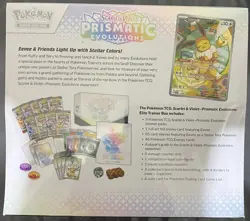 Pokemon TCG Prismatic Evolutions Elite Trainer Box ETB | SEALED 9 Booster Packs - Image 2
