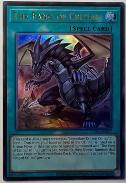 The Fang of Critias LCKC-EN037 | Ultra Rare Unlimited | Near Mint - Image 1