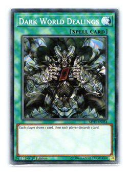 Dark World Dealings - MYFI-EN054 - Super Rare - 1st Edition - Yugioh - Image 1