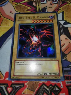 Red-Eyes B. Dragon jmp-002 (NM/VLP) Ultra Rare Yu-Gi-Oh! - Image 3
