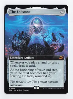 The Endstone Extended Art Normal M Edge of Eternities MTG Card TCG NM - Image 1